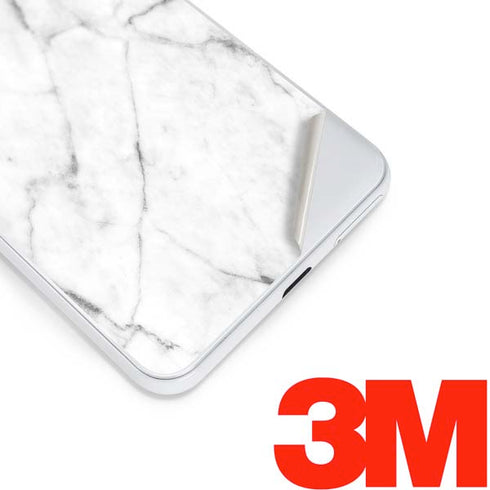 White Marble Google Pixel 3 Skin